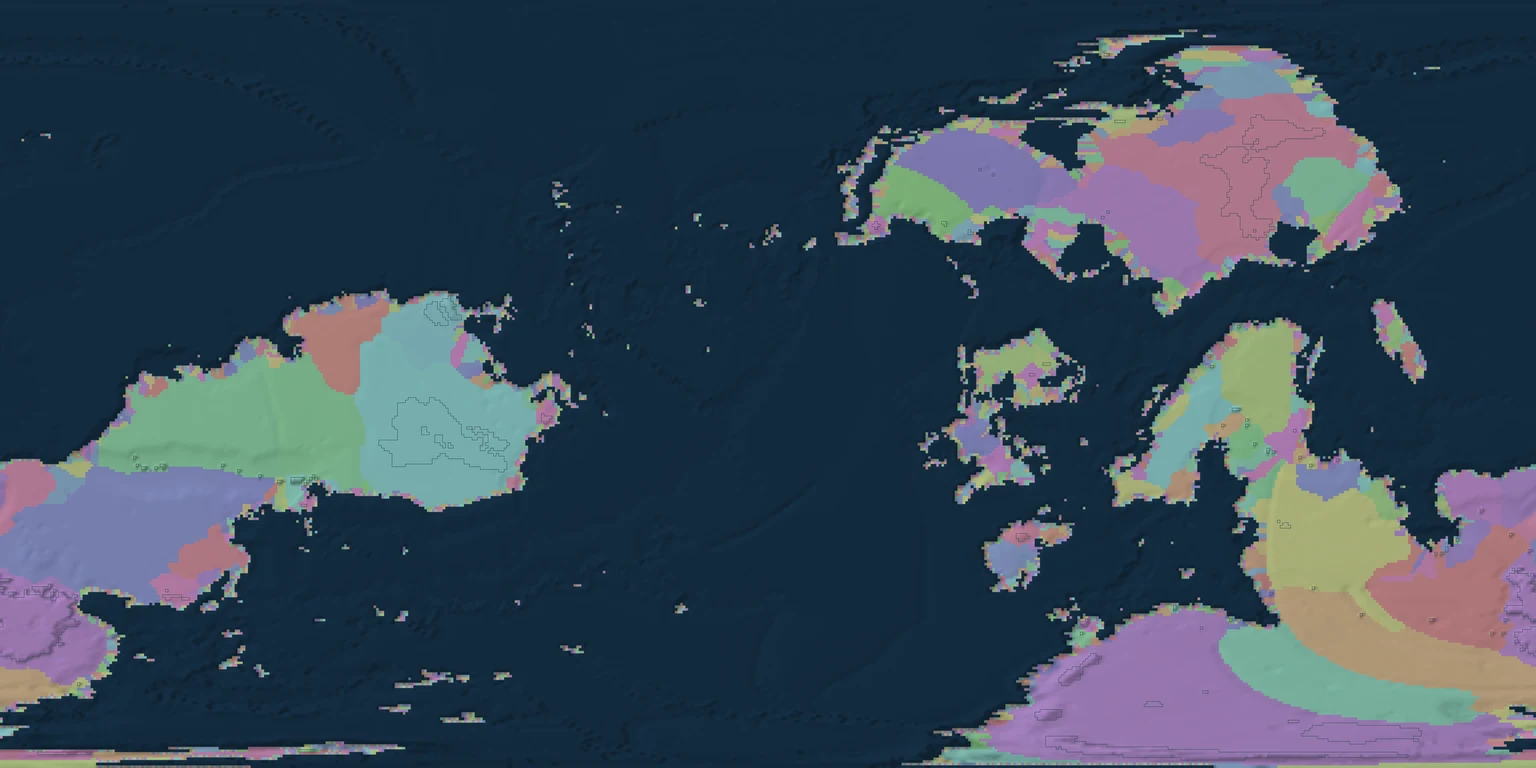 Drainage basins
